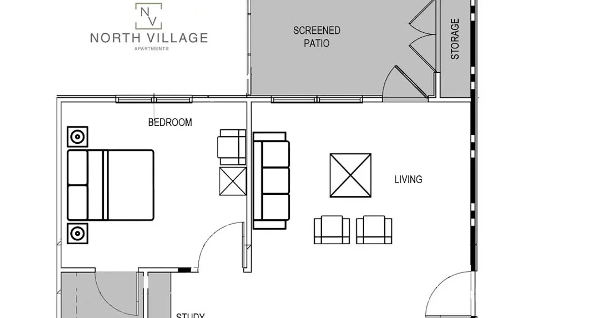 Unit I303 3rd Floor North Village Apartments